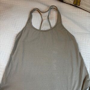 Lululemon racerback tank - beige/cream